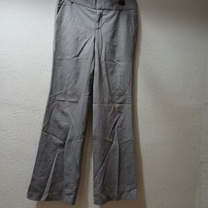 Banana Republic Gray Wide-Leg Trousers